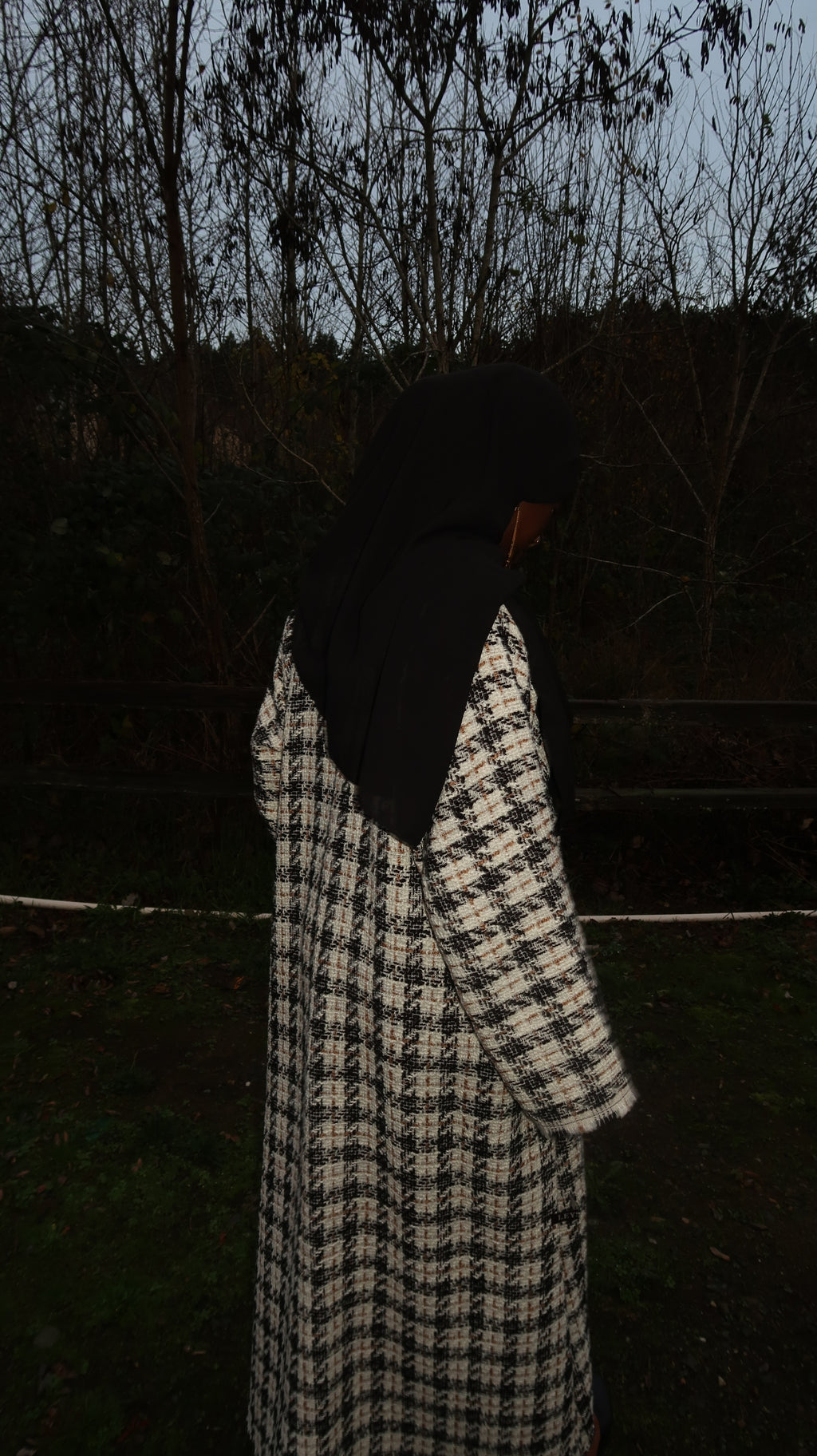 Lena Tweed Abaya