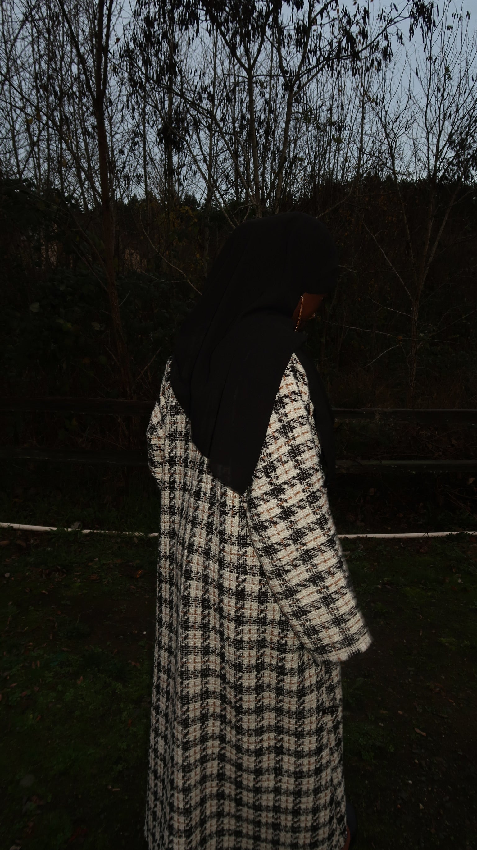 Lena Tweed Abaya