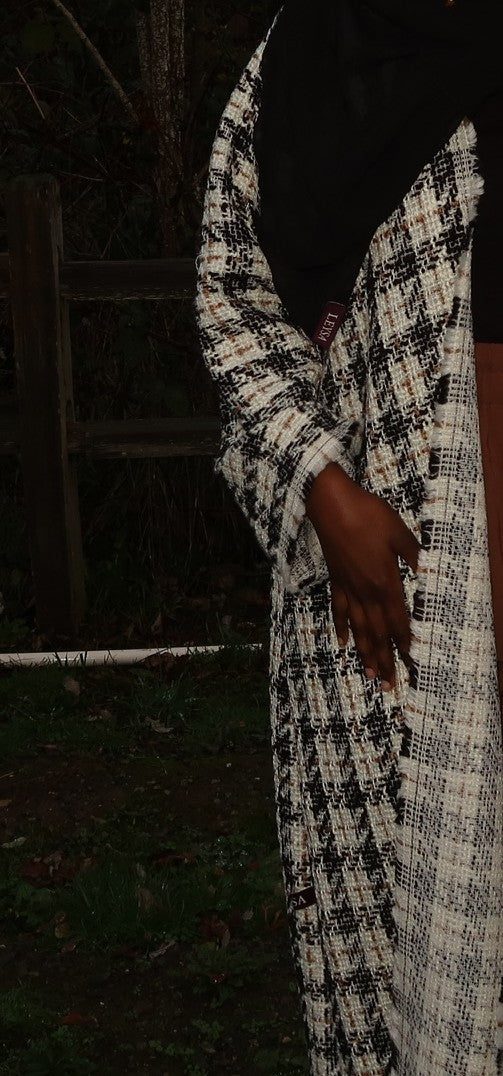 Lena Tweed Abaya